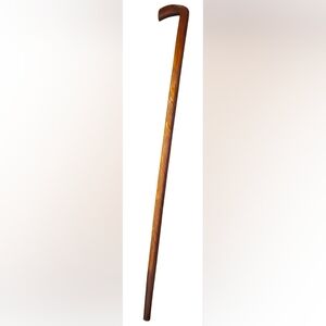 Vintage Rare  Wooden Walking Cane